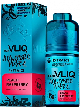 Ароматизатор VLIQ Holodno Pisec "Персик малина / Peach raspberry" 15мл (на 30мл)