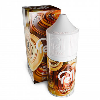 Купить Жидкость для ЭСДН RELL ULTIMA  "Mango Pineapple" 3мл 0мг. Жидкость для ЭСДН RELL ULTIMA  "Mango Pineapple" 3мл 0мг.