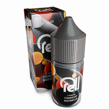 Купить Жидкость для ЭСДН RELL Gray "Клубнично-арбузный шейк" 28мл 0мг. Жидкость для ЭСДН RELL Gray "Клубнично-арбузный шейк" 28мл 0мг.