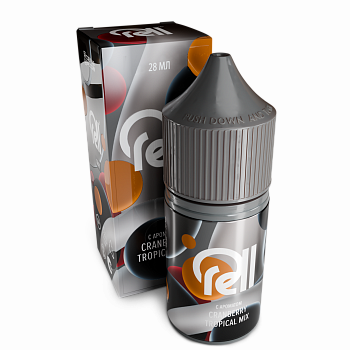 Купить Жидкость для ЭСДН RELL Gray "Тропический микс с зимней клюквой" 28мл 0мг. Жидкость для ЭСДН RELL Gray "Тропический микс с зимней клюквой" 28мл 0мг.