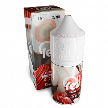 Купить Жидкость для ЭСДН RELL ULTIMA  "Strawberry ice Cream" 3мл 0мг. Жидкость для ЭСДН RELL ULTIMA  "Strawberry ice Cream" 3мл 0мг.