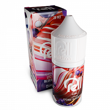 Купить Жидкость для ЭСДН RELL ULTIMA  "Lychee Blueberry" 3мл 0мг. Жидкость для ЭСДН RELL ULTIMA  "Lychee Blueberry" 3мл 0мг.